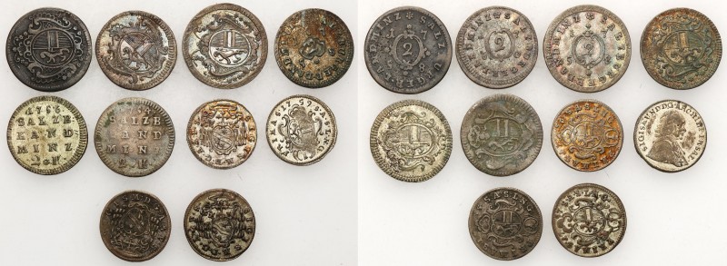 Austria
WORLD COINS

Austria, Salzburg. 1, 2 krajcary 1754-1759, Salzburg, se...