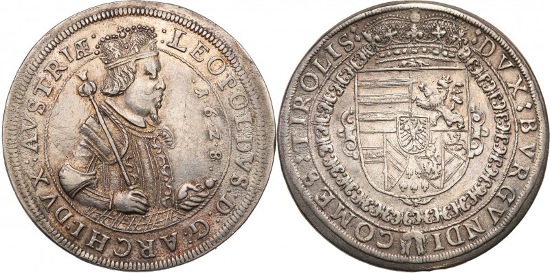 Austria
WORLD COINS

Austria, Leopold V (1619-1632). Talar 1628, Hall - ŁADNY...