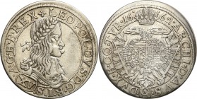 Austria
WORLD COINS

Austria, Leopold I (1657-1705).15 kreuzer/ krajcar 1662 CA, Vienna 

Moneta lekko czyszczona ale z wyraźnymi szczegółami.Her...