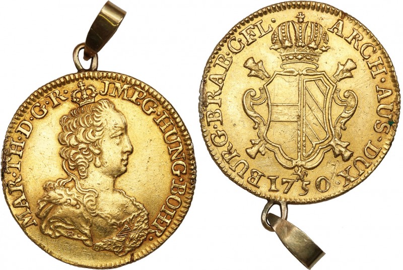 Austria
WORLD COINS

Austria, Maria Teresa (1740-1780). 2 Souverains d'or 175...