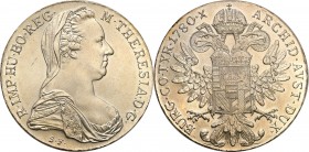 Austria
WORLD COINS

Austria, Maria Teresa. Taler (Thaler) 1780 (NOWE BICIE) 

Piękny egzemplarz. Wspaniały połysk menniczy.

Details: 28,11 g ...
