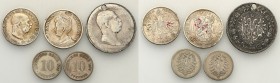 Austria
WORLD COINS

Austria, Germany, the Netherlands. 2 Corona / Korony 1912, 5 Corona / Koron 1909, 10 pfennigs 1876 and 1888, gulden 1915, set ...