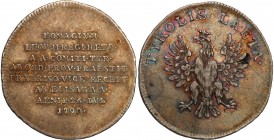 Austria
WORLD COINS

Austria. Leopold II. Token 1790, for a tribute to Tyrol - BEAUTIFUL 

Pięknie zachowany egzemplarz. Kolorowa patyna dodająca...