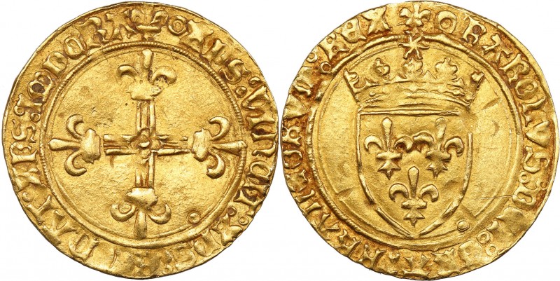 France
WORLD COINS

France. Charles VIII. c d'or (1494) 

Aw.: Pod koroną t...