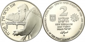 Israel
WORLD COINS

Israel. 2 sheqalim 1997 

Menniczy egzemplarz.

Details: 28,80 g Ag .925 
Condition: L (Proof)