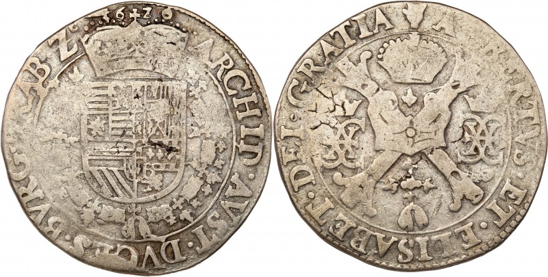 Netherlands
WORLD COINS

Spanish Netherlands. Albert and Elizabeth (1598-1621...