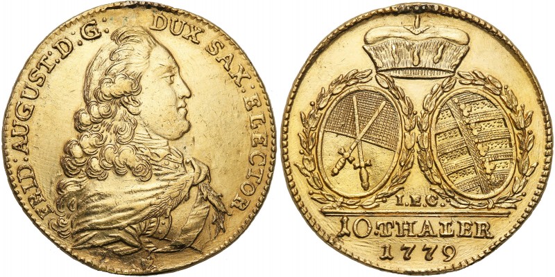 Germany
WORLD COINS

Germany, Saxony. Friedrich August II (1763-1827). 10 Tal...