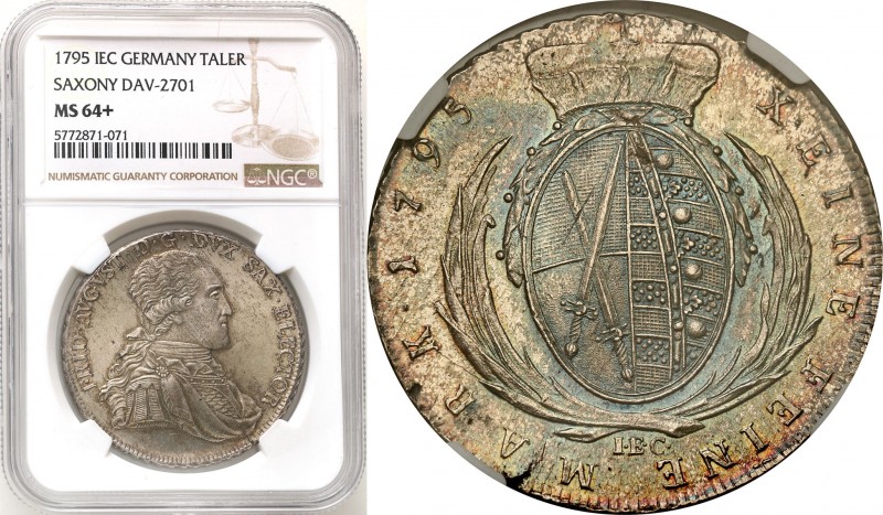 Germany
WORLD COINS

Saxony. Frederick Augustus III (1763-1806). Taler (Thale...