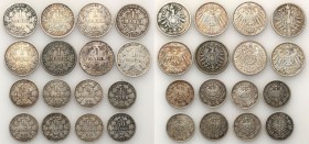 Germany
WORLD COINS

Germany, the German Empire. 1/2 to 1 brand 1875-1915, set 16 coins 

Monety w różnym stanie zachowania. Zestaw zawiera 16egz...