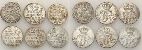 Germany
WORLD COINS

Germany, Prussia and Brandenburg 1/24 Taler (Thaler) a 1679, 1752, 1753, set 6 coins 



Details: Ag 
Condition: 2-/3 (EF...