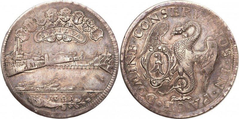 Switzerland
WORLD COINS

Switzerland. 2 Taler (Thaler) (doppeltaler) 1741, Ba...