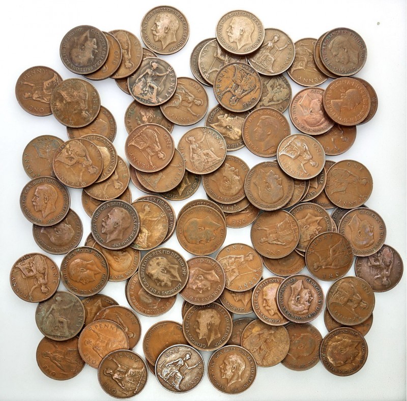 Great Britain
WORLD COINS

Great Britain. Penny George V and George VI - set ...