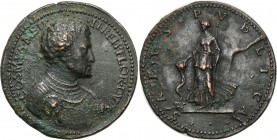Italy
WORLD COINS

Italy, Florence Cosmas II Medici 1519-1574. Medal 

Aw.: Popiersie Kosmy w zbroi w prawo, napis: COSMVS MED IIREIP FLOR DVXRw....