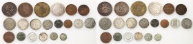 World coin sets
WORLD COINS

World - Austria, Belgium, Germany, Italy, France, Spain, set 20 coins 

Zróżnicowany zestaw 30 monet. Monety w różny...