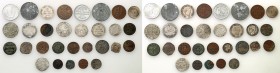 World coin sets
WORLD COINS

World - Austria, Germany, Romania, Liberia, France, set 30 coins 

Zróżnicowany zestaw 30 monet. Monety w różnym sta...