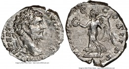 Septimius Severus (AD 193-211). AR denarius (18mm, 4h). NGC XF. Rome, AD 197-198. L SEPT SEV PERT AVG IMP X, laureate head of Septimius Severus right ...