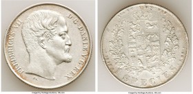 Frederick VII Speciedaler 1853 FK-VS XF (Obverse Scratch), Copenhagen mint, KM744.1. 37.6mm. 28.89gm. 

HID09801242017

© 2020 Heritage Auctions |...