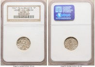 Henry III (1247-1272) silver Penny ND (1248-1250) AU55 NGC, London mint, Long Cross type, Class 3b, S-1363. A fetching argent example with even wear a...