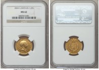 George III gold 1/2 Guinea 1804 MS62 NGC, KM651, S-3737. Lustrous with only tiny abrasions.

HID09801242017

© 2020 Heritage Auctions | All Rights...