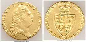 George III gold Guinea 1798 XF (Polished), KM609, S-3729. 24.2mm. 8.34gm. AGW 0.2462 oz. 

HID09801242017

© 2020 Heritage Auctions | All Rights R...