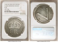 Charles I "Ormonde" Crown ND (1643-1644) F12 NGC, KM64. 29.71gm. Silver and pearl-gray toned, reverse slightly off center. Issued by the Lord Justice,...