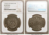 Philip V 8 Reales 1736 Mo-MF AU Details (Corrosion) NGC, Mexico City mint, KM103. Charcoal and pearl toning. 

HID09801242017

© 2020 Heritage Auc...