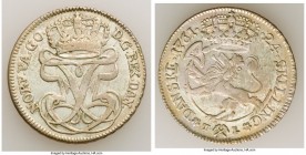 Frederick V 24 Skilling 1761-TL About XF, Kongsberg mint, KM236. 29.6mm. 9.30gm. 

HID09801242017

© 2020 Heritage Auctions | All Rights Reserved