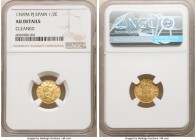 Charles III gold 1/2 Escudo 1769 M-PJ AU Details (Cleaned) NGC, Madrid mint, KM389.1.

HID09801242017

© 2020 Heritage Auctions | All Rights Reser...