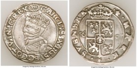 Carl IX 4 Ore (1/2 Mark) 1607 VF (Obverse Graffiti), Stockholm mint, KM21. 25.4mm. 2.43gm. 

HID09801242017

© 2020 Heritage Auctions | All Rights...