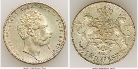 Oscar I Riksdaler Riksmynt 1857-ST AU, KM-693. 24.6mm. 8.46gm. 

HID09801242017

© 2020 Heritage Auctions | All Rights Reserved
