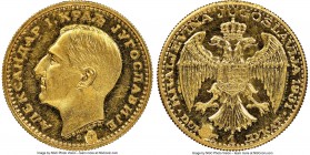 Alexander I gold "Sword Countermarked" Ducat 1931-(K) MS62 Prooflike NGC, Kovnica mint, KM12.1. Sword & Birds countermark. AGW 0.1106 oz. 

HID09801...