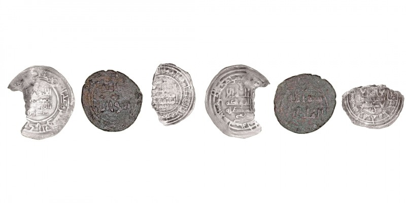 Monedas Árabes
Lotes de Conjunto
Lote de 3 monedas. AR/AE. Felús y Dírhem Alha...