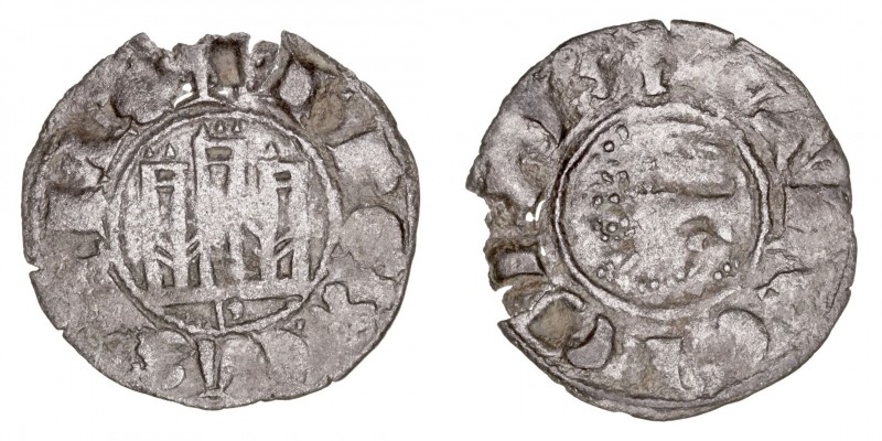 Monedas Medievales
Corona Castellano Leonesa
Fernando IV
Dinero. VE. Burgos. ...