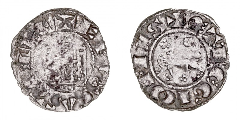 Monedas Medievales
Corona Castellano Leonesa
Fernando IV
Dinero. VE. Toledo. ...