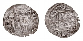 Monedas Medievales
Corona Castellano Leonesa
Alfonso XI
Noven. VE. Burgos. 0.66g. AB.355. BC.