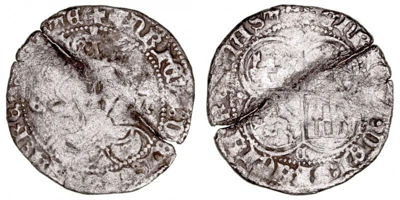 Monedas Medievales
Corona Castellano Leonesa
Enrique II
Real de vellón. VE. C...