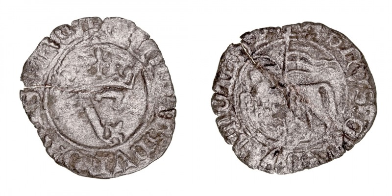 Monedas Medievales
Corona Castellano Leonesa
Juan I
Blanca del Agnus Dei. VE....