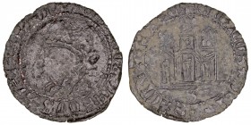 Monedas Medievales
Corona Castellano Leonesa
Enrique IV
1/2 Cuartillo. VE. Sevilla. Con S bajo el castillo. 1.11g. AB.786. MBC-/MBC+.