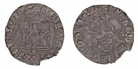 Monedas Medievales
Corona Castellano Leonesa
Enrique IV
Maravedí. VE. Toledo. Con T bajo el castillo. 2.51g. AB.807. BC+.