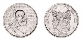 Monedas Extranjeras
Brasil
2000 Reis. AR. 1932. 400 Aniversario de La Colonización. 7.97g. KM.532. EBC+.