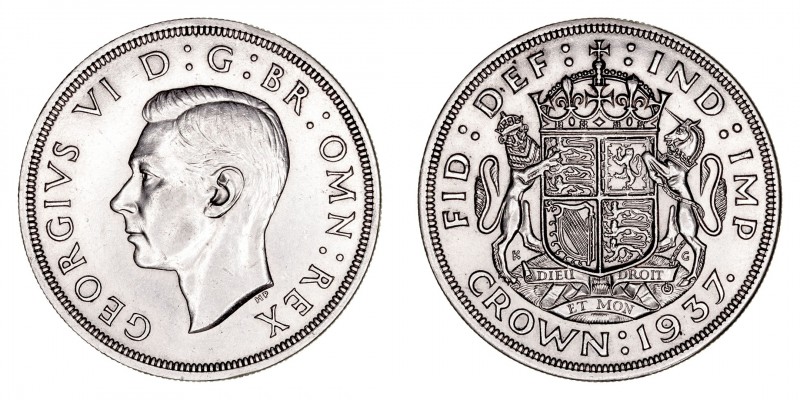 Monedas Extranjeras
Gran Bretaña Jorge VI
Corona. AR. 1937. 28.31g. KM.857. MB...