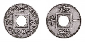 Monedas Extranjeras
Hong Kong Victoria
Mil. AE. 1866. 0.97g. KM.3. MBC-.