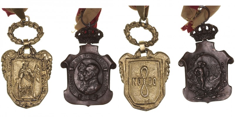 Medallas
Medalla. AE. Medalla de Homenaje a los Ayuntamientos y medalla de conc...