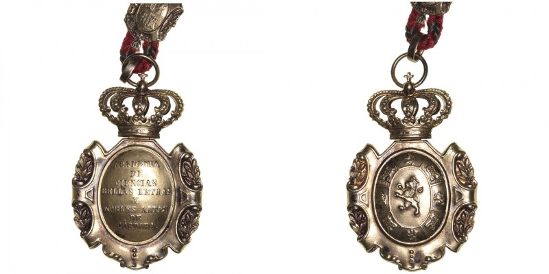 Medallas
Medalla. Academia de Ciencias, Bellas Letras y Nobles Artes de Córdoba...