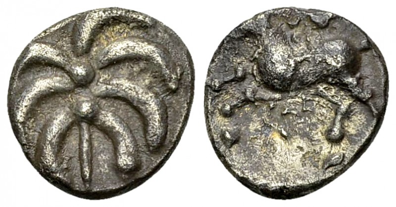 Helvetii AR Büschelquinar, mid 1st century BC 

Celtic, Central Europe. Helvet...
