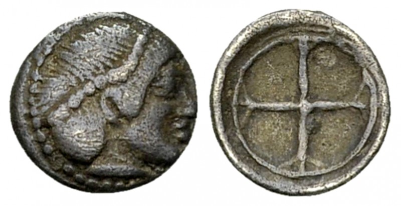 Syracuse AR Litra, c. 480-470 BC 

Sicily, Syracuse. Time of Hieron I, c. 480-...