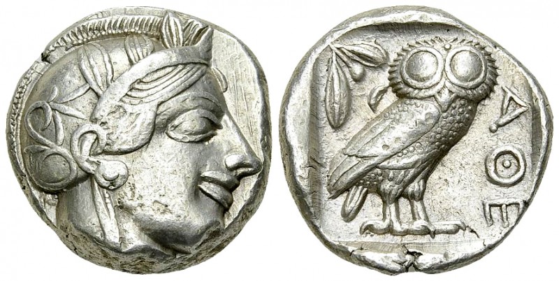 Athens AR Tetradrachm, c. 440s BC 

Attica, Athens. AR Tetradrachm (23 mm, 17....