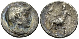 Ptolemy I Soter, as satrap, AR Tetradrachm, Memphis 

Ptolemaic Kings of Egypt. Ptolemy I Soter, as satrap (323-305 BC). AR Tetradrachm (26-27 mm, 1...