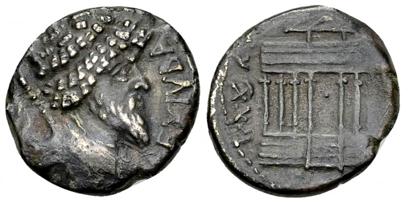 Juba I AR Denarius 

Kingdom of Numidia. Juba I (c. 60-46 BC). AR Denarius (18...