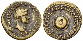 Domitianus AE22, Bithynian Koinon 

Domitianus, as Caesar (69-79 AD). AE22 (5.95 g), Bithynian Koinon. Lucius Antonius Naso procurator (c. 78).
Obv...